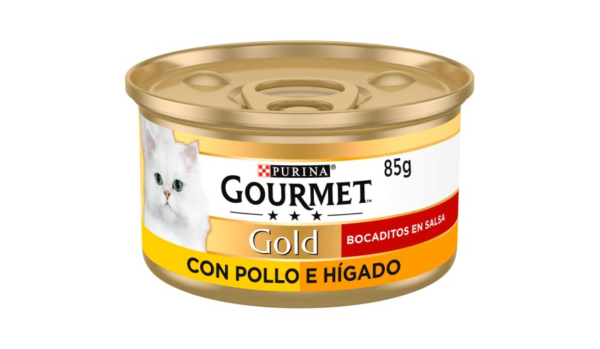 GOURMET GOLD BOCADITOS POLLO&HIGADO...