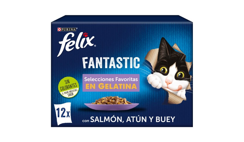 FELIX FANTASTIC SURTIDO GELATINA 12X85G