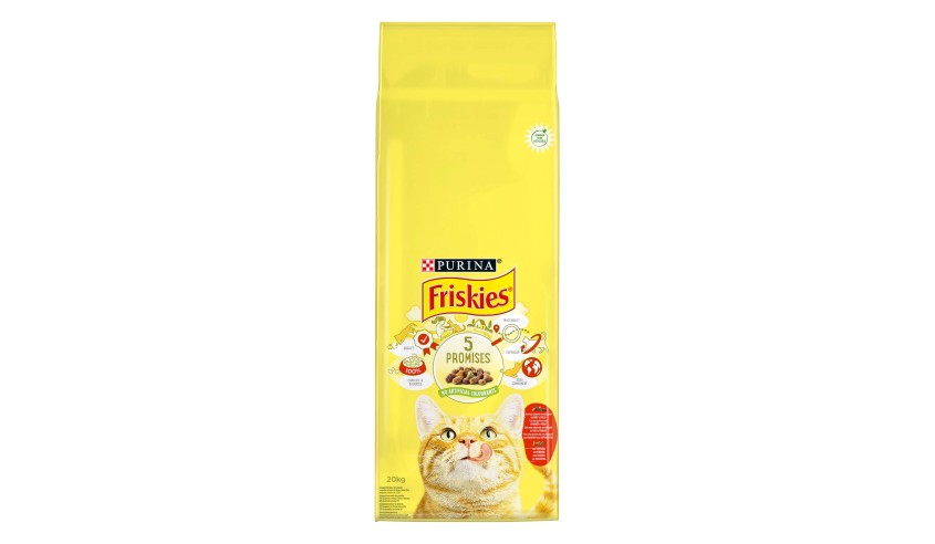 FRISKIES CAT BUEY & POLLO 20KG