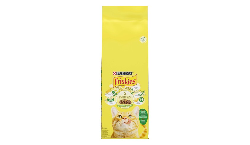 FRISKIES CAT CONEJO&POLLO 20KG