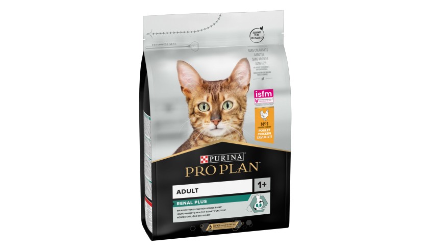 PRO PLAN CAT ADULT RENAL+ POLLO 3KG