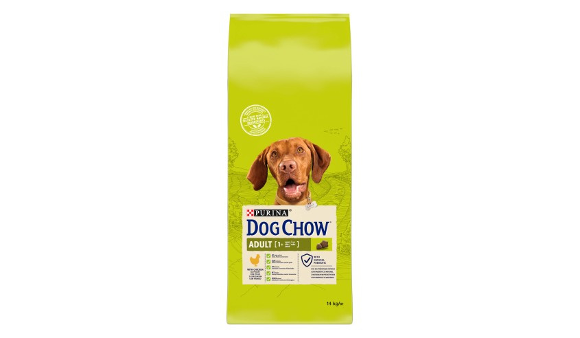 DOG CHOW ADULT CHICKEN 11KG+3KG