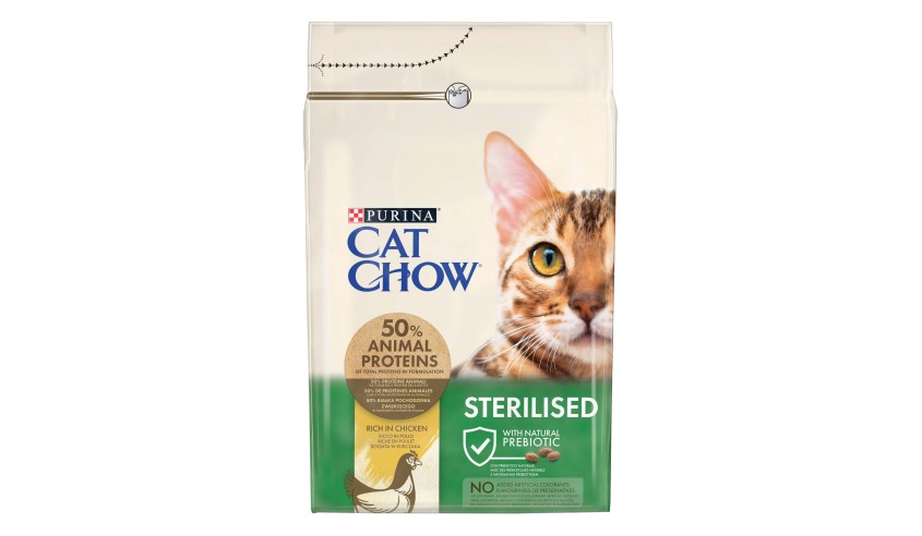 CAT CHOW STERILISED POLLO 3KG