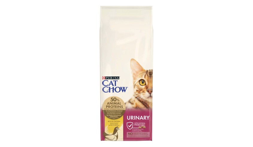 CAT CHOW UTH URINARY POLLO 15KG
