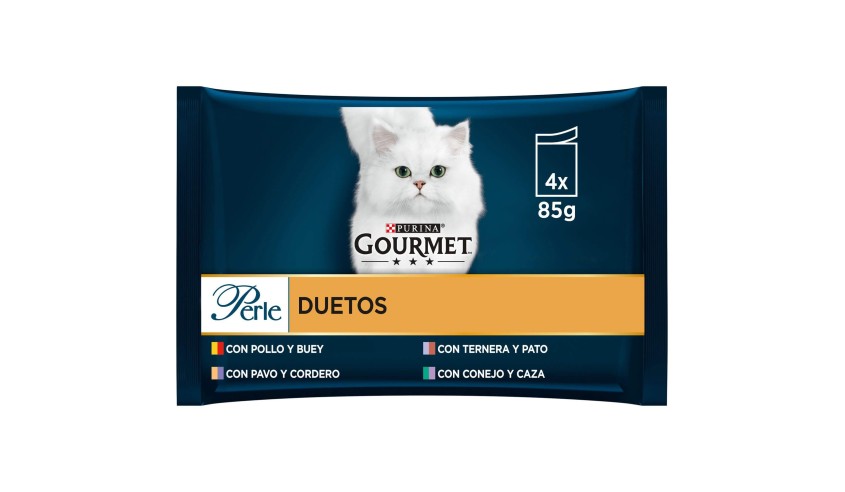 GOURMET PERLE DUO EN SALSA CARNE 12X...