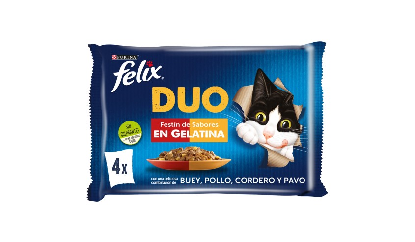 FELIX FANTASTIC DUO CARNES 12X 4X85G 