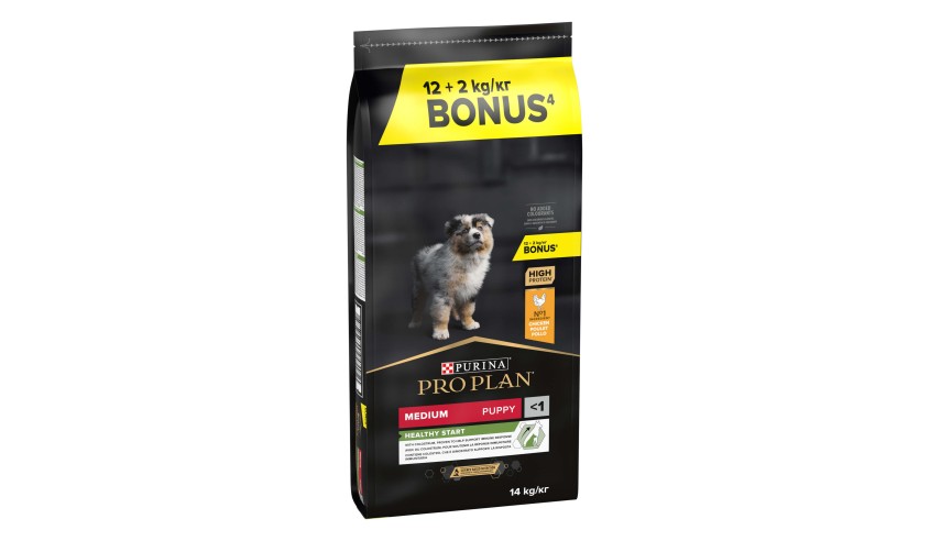 PRO PLAN MEDIUM PUPPY POLLO 12KG+2KG