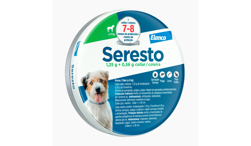 SERESTO COLLAR PERRO PEQUEÑO - 8 KG