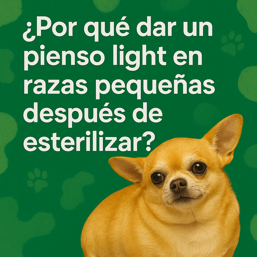 pienso ligth en razas pequeñas